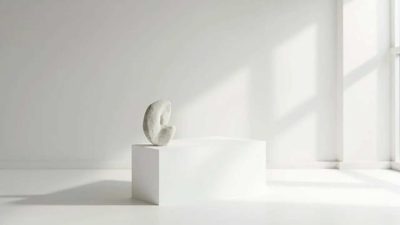 Stille, Marmor, 48 cm