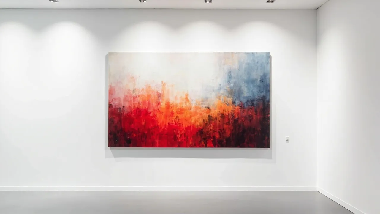 Feldstudie, Acryl auf Leinwand, 120 × 160 cm